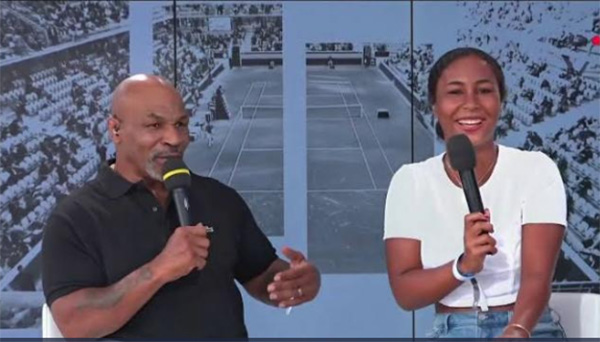 Tennis – Milan Tyson débute le tournoi U18, aujourd’hui : Mike Tyson et sa fille en attraction