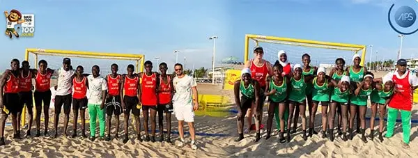 Joj 2026 – Tournoi handball de plage : Lionceaux et Lioncelles logés dans la Poule B