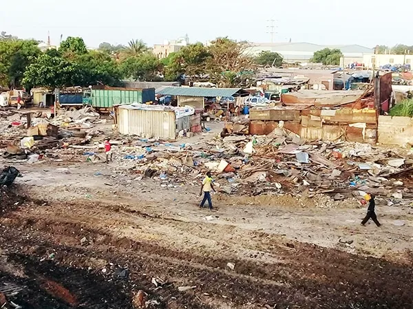 The informal sector angry over street vendor evictions