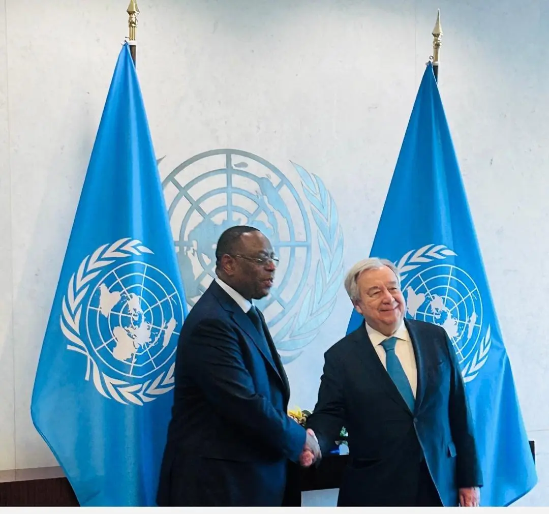Special Envoy of the 4P: Macky Sall Meets the UN Secretary General