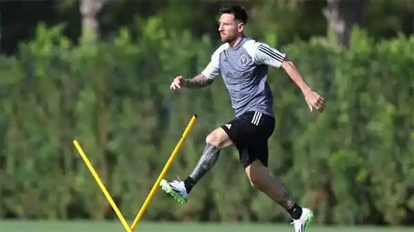 Argentine : Messi s’est entraîné seul pour la première séance aux Etats-Unis