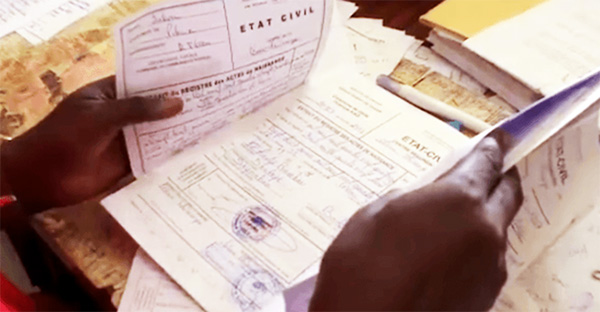 La problématique de la fiabilité de l’état civil sénégalais