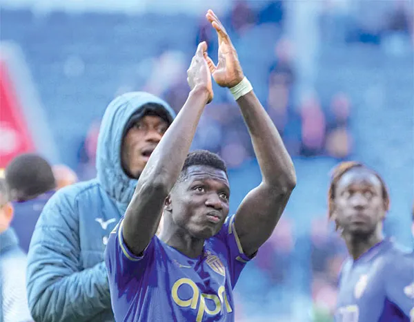 As Monaco : Lamine Camara élu Mvp