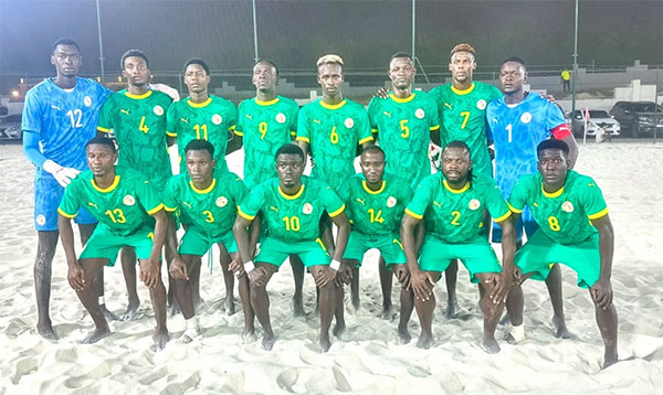 Beach soccer : Le Sénégal s’impose face aux Emirats arabes unis (4-2) en amical