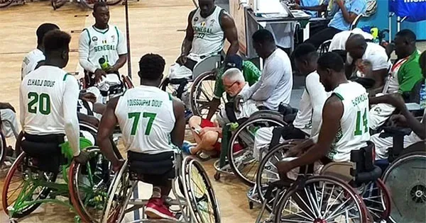 Can en fauteuil roulant : Le Sénégal s’incline en demi-finale contre le Maroc (47-55)