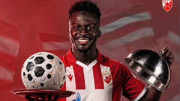 SuperLiga : Bamba Dieng rejoint l’Etoile rouge de Belgrade