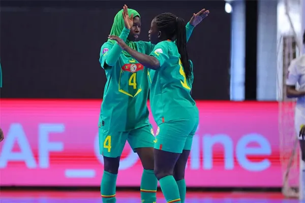 Can féminine futsal 2025 : Le Sénégal explose la Guinée en match de classement (8-1)